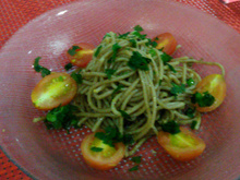 Spaghetti ao vinho do chef Mac