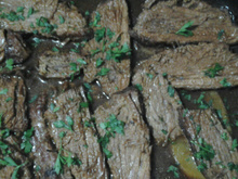 Maminha ou picanha na cerveja preta