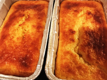 Bolo de milho com goiabada