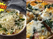 Quiche mais prática impossível: base crocante de tortilla e quem manda no topping é você, receita muito fácil de fazer