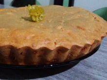 Torta de frango com legumes fácil