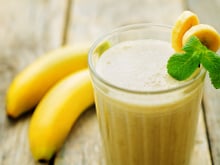 Vitamina de banana com aveia