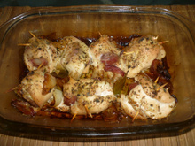 Enroladinho de frango