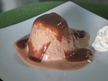 Sorvete com nutella