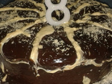 Bolo de doce de leite