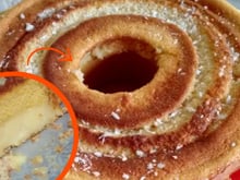 Descobri o segredo do bolo de fubá cremoso que comi em Mina Gerais, ingrediente surpresa faz toda a diferença na receita