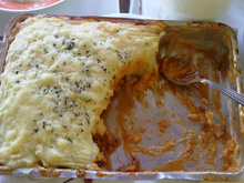 Escondidinho de camarão