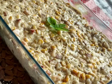 Macarrão ao molho branco com bacon