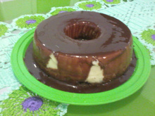 Pudim de Biscoito Recheado