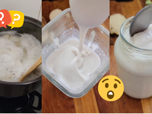 Creme de leite caseiro e sem lactose usa um ingrediente especial para ficar bem cremoso e nutritivo