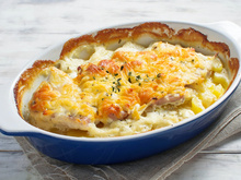 Batata de forno com frango: confira a receita