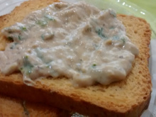 Patê de sardinha prático e delicioso