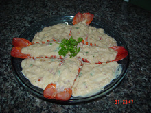 Lagosta ao creme