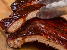 Costelinha de porco com molho agridoce picante