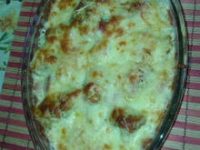 Couve-flor e brócolis gratinados