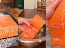 Como lavar o salmão pra comer cru em casa: aprendi a fazer a técnica japonesa sujime, o peixe fica fresco por mais tempo!