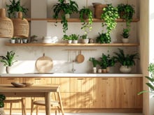 Nem no chão, nem pendurada: onde colocar uma planta na cozinha, segundo o Feng Shui