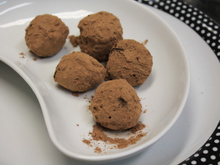 Trufas de chocolate