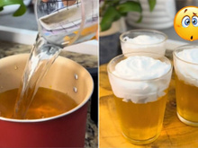 Parece cerveja, mas não é: olha que ideia genial e fácil para servir de sobremesa no churrasco ou festinhas