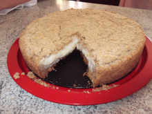 Cuca de farofa recheada