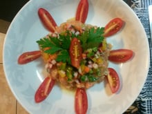 Tartar de salmão