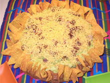 Molho em camadas à mexicana