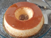 Pudim de leite ninho