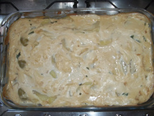 Peixe  ao molho branco com batatas