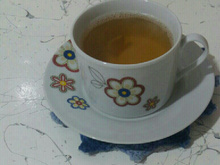 Chá de gengibre com maracujá