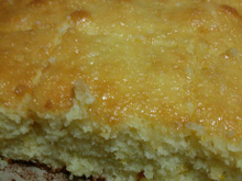 Bolo de laranja lima