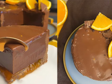 Torta de chocolate com laranja cremosa é a sobremesa para impressionar todo mundo