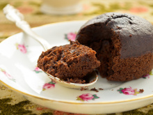 Este ingrediente secreto permitirá que você faça fondant de chocolate sem manteiga!