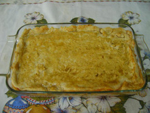 Arroz empanado da tia Climene