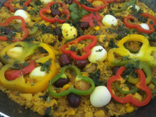 Paella campeira