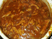 Frango ao molho de mostarda