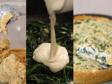 Quiche VEGANA de espinafre: receita de nutricionista é simples e muito fácil de fazer!