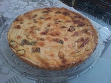 Quiche quatro queijos