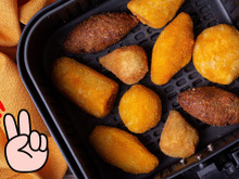 Crocante por fora e úmido por dentro: esses são os dois passos essenciais para acertar o modo de preparo na airfryer