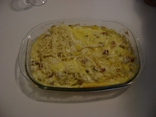 Espaguete à Carbonara