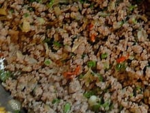 Delícia de carne moída para recheios