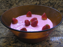 Mousse de Morango