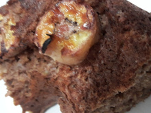 Bolo fit de banana 