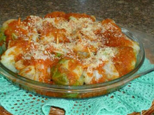 Trouxinhas de repolho