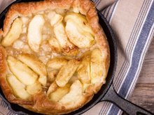 Receita de torta de maçã na frigideira: rápida, fácil e inspirada na culinária italiana
