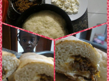 Pão recheado de carne Midana