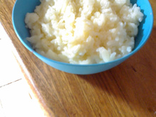 Arroz doce com limão