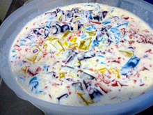 Mosaico de gelatina