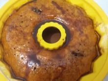 Bolo de cenoura no micro-ondas da Cris