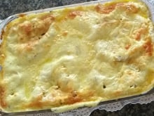 Lasanha de bacalhau - maravilhosa