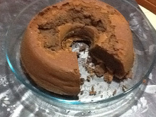 Bolo de chocolate francês